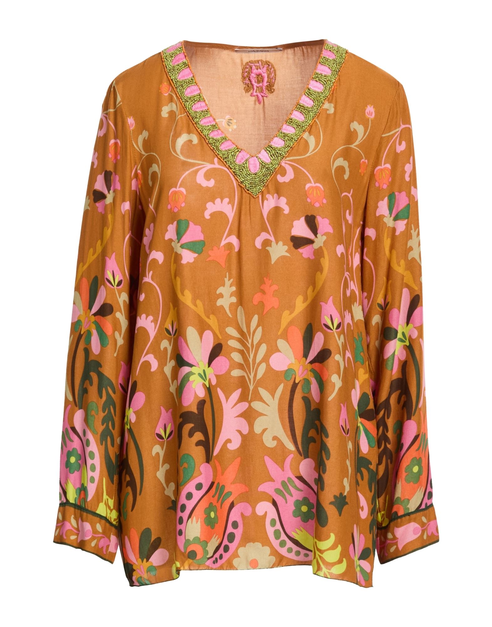 MALÌPARMI Top Damen Braun von MALÌPARMI