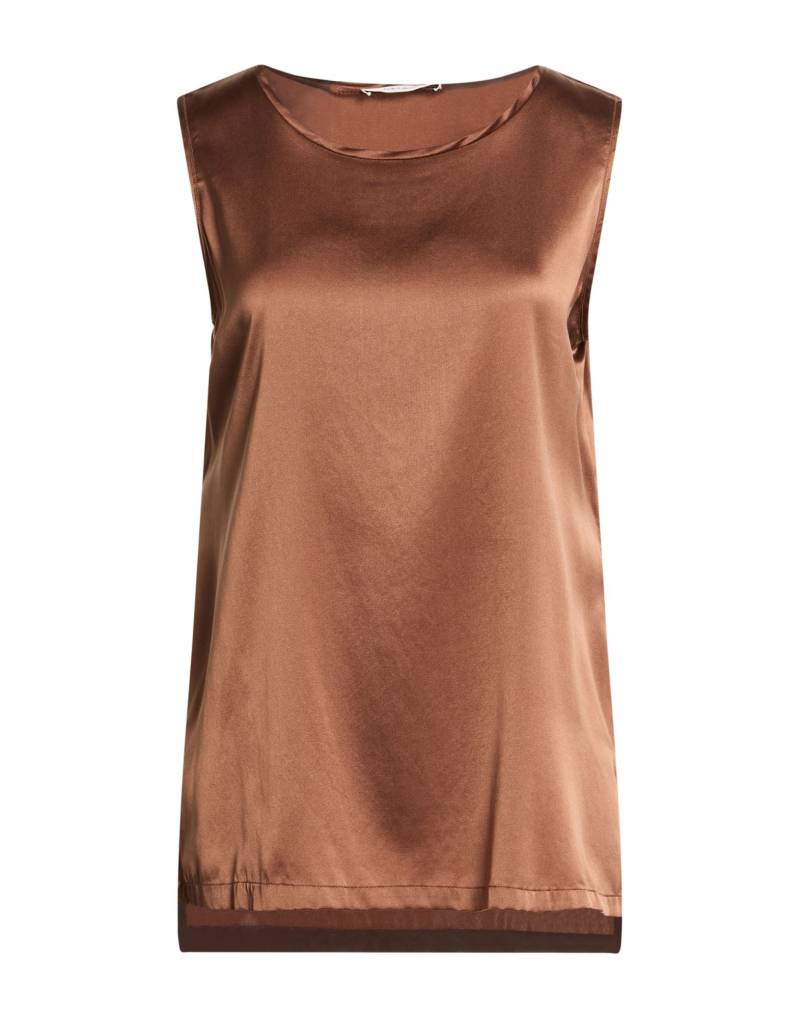 MALÌPARMI Top Damen Braun von MALÌPARMI
