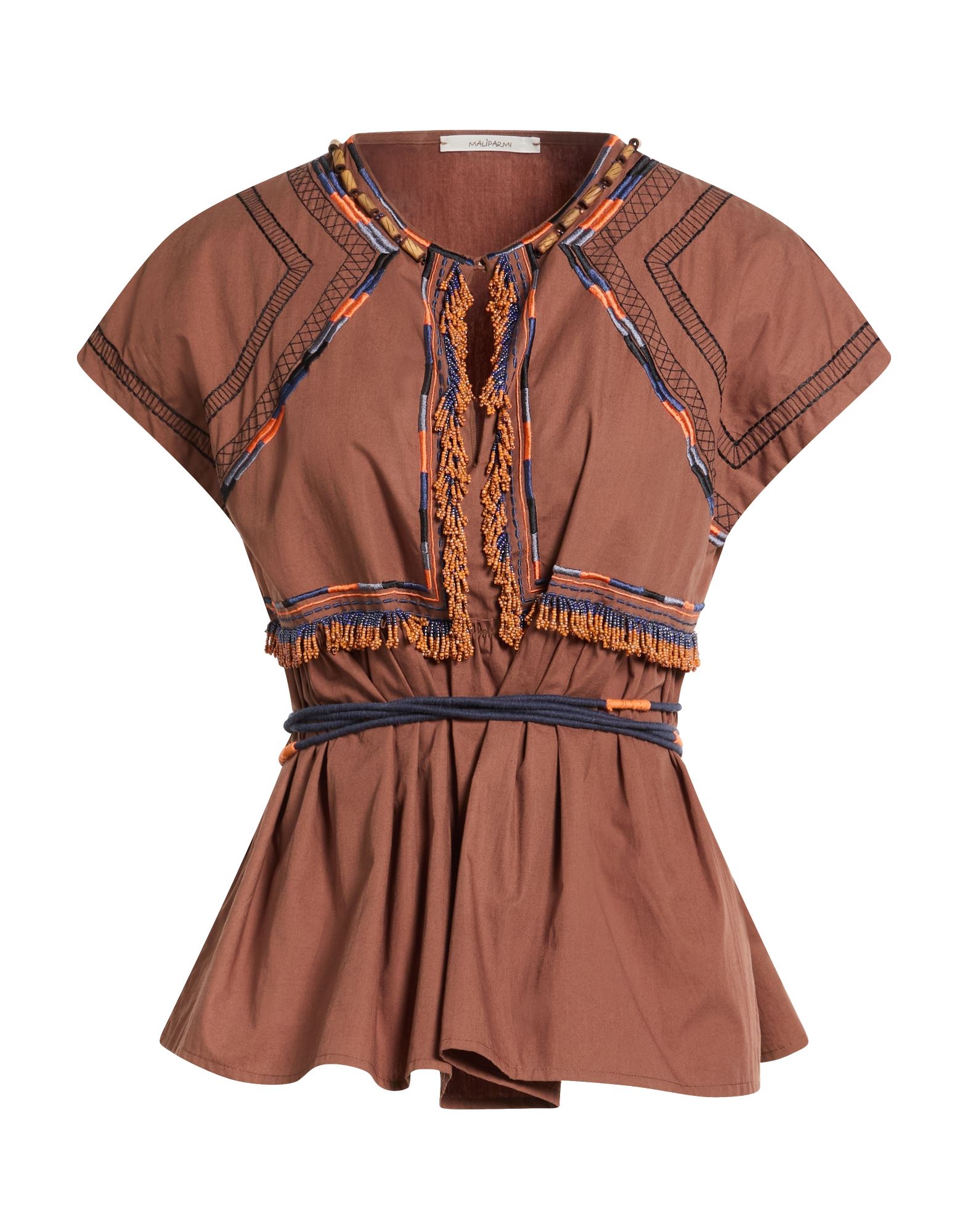 MALÌPARMI Top Damen Braun von MALÌPARMI