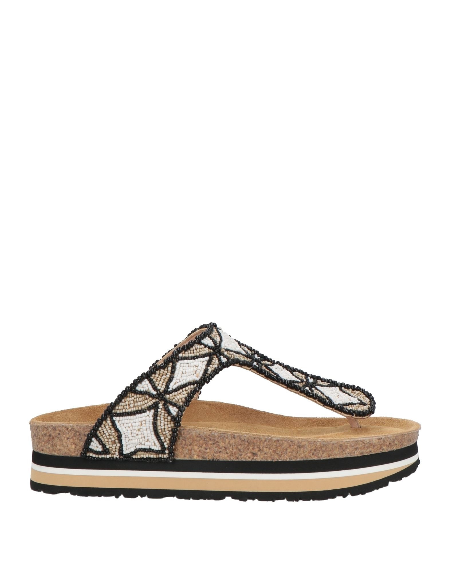 MALÌPARMI Zehentrenner Damen Beige von MALÌPARMI