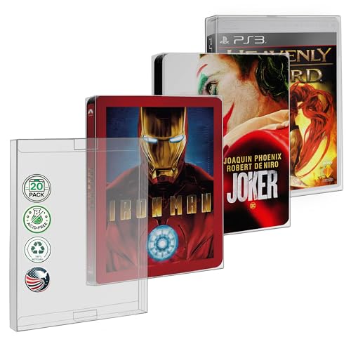 MALKO Steelbook-Hülle: Schutz & Display für 4K UHD, Blu-ray, PS3, PS4, PS5, Arrow Video & Criterion Collection - Robuste, säurefreie & recycelbare Abdeckung für physische Medien MALKO Steelbook-Hülle: Schutz & Display für 4K UHD, Blu-ray, PS3, PS4, PS5, Arrow Video & Criterion Collection - Robuste, säurefreie & recycelbare Abdeckung für physische Medien von MALKO