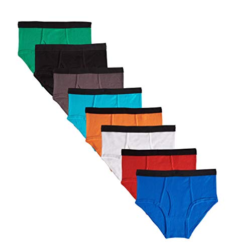 Matthew Mallary Slips für Jungen, 100 % Baumwolle, 8 Stück - Schwarz - XX-Large Matthew Mallary Slips für Jungen, 100 % Baumwolle, 8 Stück - Schwarz - XX-Large von MALLARY BY MATTHEW