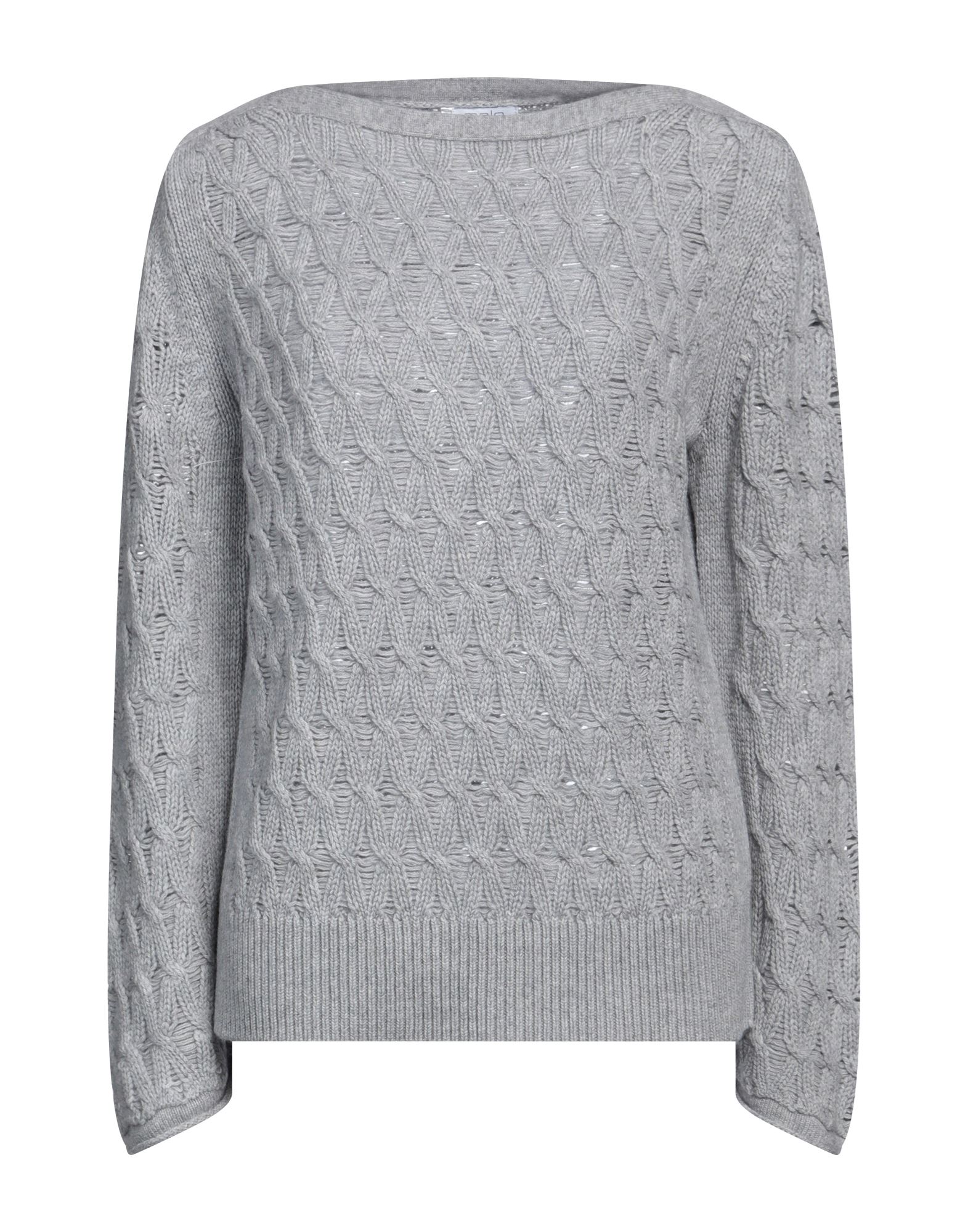 MALO Pullover Damen Hellgrau von MALO