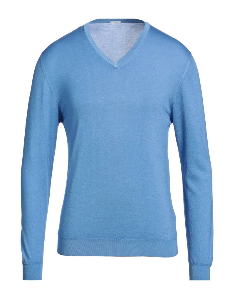 MALO Pullover Herren Azurblau von MALO