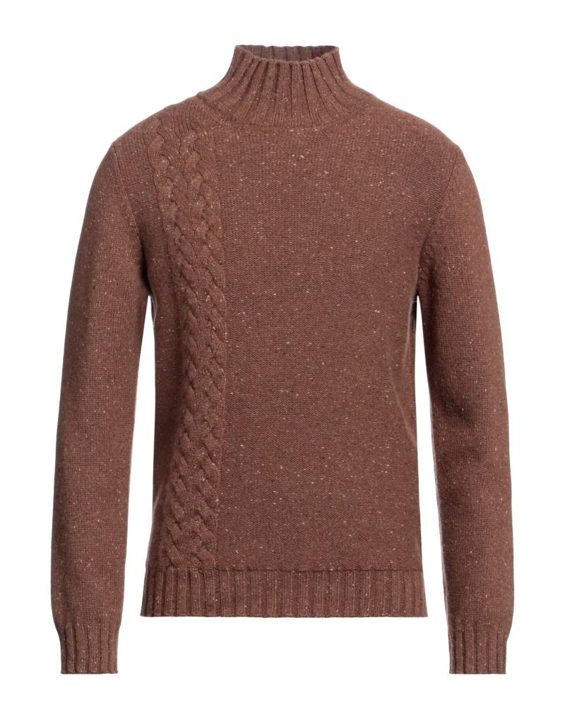 MALO Rollkragenpullover Herren Braun von MALO