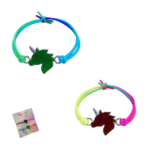 MALOUSUN armband mädchen,stimmungsarmband mädchen,stimmungsring kinder,pferde mädchen geschenk (Einhorn) von MALOUSUN