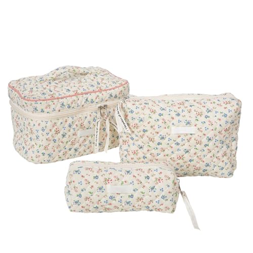 3-teiliges stilvolles und Reise-Make-up-Taschen-Set, Toilettenartikel-Organizer für Reisende, Geschäftsleute und Studenten, multifunktionaler Kulturbeutel, a, Mass Beauty 3-teiliges stilvolles und Reise-Make-up-Taschen-Set, Toilettenartikel-Organizer für Reisende, Geschäftsleute und Studenten, multifunktionaler Kulturbeutel, a, Mass Beauty von MALSSE