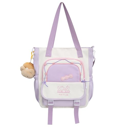 Damen-Umhängetasche aus Nylon, Korea-Stil, große Kapazität, Kuriertasche, Studenten, Schule, für Reisen, Arbeit, Damen, Nylon, große Kapazität, Schultertasche, Kuriertasche, Schule Damen-Umhängetasche aus Nylon, Korea-Stil, große Kapazität, Kuriertasche, Studenten, Schule, für Reisen, Arbeit, Damen, Nylon, große Kapazität, Schultertasche, Kuriertasche, Schule von MALSSE