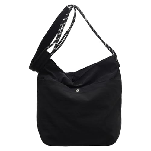 Damen-Umhängetasche im japanischen Stil, große Kapazität, Schultertasche, schlichter Eimer, lässige Kuriertasche für den täglichen Gebrauch, japanische Umhängetasche für Frauen, große Kapazität von MALSSE