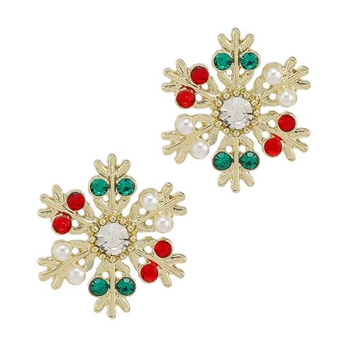 Einzigartige Ohrringe mit Weihnachtsfest-Themen-Ohrstecker, Legierung, Textur, Festival-Ohrschmuck, Geschenk für Modeliebhaber, Legierungsohrringe, Einheitsgröße, Wie beschrieben, Wie beschrieben von MALSSE