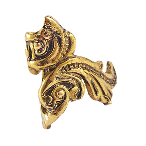 Fischbeißende Ohrmanschette, Accessoire, Persönlichkeit, Fisch-Manschette, Legierung, Verzierung für Freizeit- und Event-Outfits, Party-Statement-Stücke, Einheitsgröße, Wie beschrieben, Wie von MALSSE