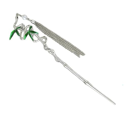 Haarnadel mit Quasten für Frauen, chinesische Buyao-Haarnadel, Kämme und Stäbchen, Antik-Klauen-Clip, Haar-Zubehör von MALSSE