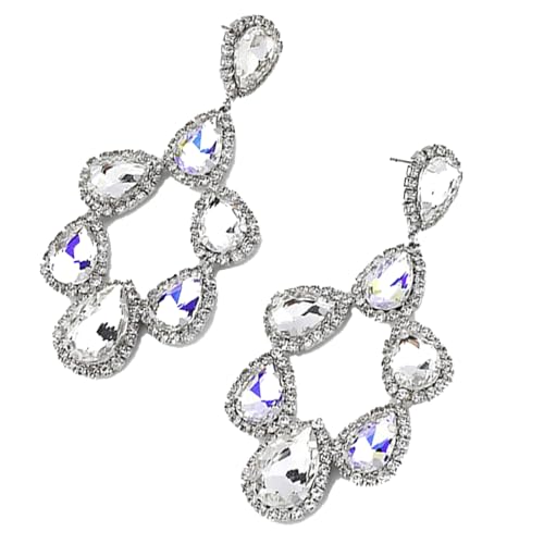 Jeden Tag Abendgarderobe Dreifach-Tropfen baumeln Ohrschmuck für modebewusste Frauen Dreifach-Design Ohrringe Geschenk, Einheitsgröße, Wie beschrieben, Wie beschrieben von MALSSE