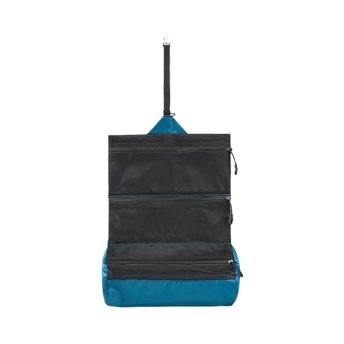 Komprimierbarer Kulturbeutel zum Aufhängen für Reisende, faltbare Aufbewahrungstasche mit separaten Taschen, auslaufsicheres Design, hängende Toilettenartikel-Organizer für Reisen, a, Einheitsgröße Komprimierbarer Kulturbeutel zum Aufhängen für Reisende, faltbare Aufbewahrungstasche mit separaten Taschen, auslaufsicheres Design, hängende Toilettenartikel-Organizer für Reisen, a, Einheitsgröße von MALSSE