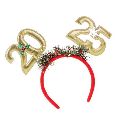 MALSSE 2025 Fashion Hair Hoop Birthday Party Headwear Glitters Hair Rings Protable For New Year's Parties And Festive Occasions von MALSSE