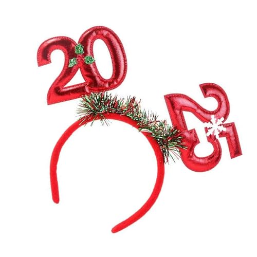 MALSSE 2025 Fashion Hair Hoop Birthday Party Headwear Glitters Hair Rings Protable For New Year's Parties And Festive Occasions von MALSSE