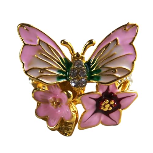 MALSSE Einfache Ringe, verstellbar, modisch, Blumenöffnung, Legierung, Textur, Schmetterling, geeignet für Hochzeitsfeiern, Damen-Accessoire, Gold, Wie beschrieben, Wie beschrieben MALSSE Einfache Ringe, verstellbar, modisch, Blumenöffnung, Legierung, Textur, Schmetterling, geeignet für Hochzeitsfeiern, Damen-Accessoire, Gold, Wie beschrieben, Wie beschrieben von MALSSE