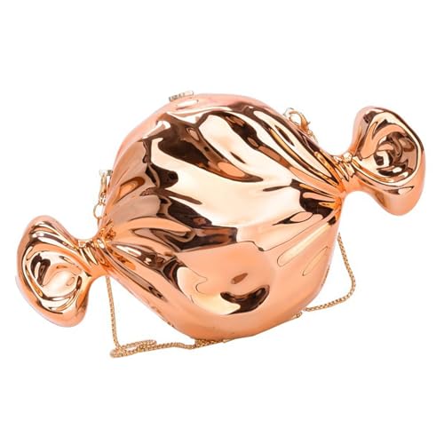 MALSSE Elegante Handtasche in Bonbonform mit Acryl-Abendtasche, Schultertasche, Umhängetasche, ein anspruchsvolles Accessoire für Partygänger, Einkaufstasche, champagnerfarben, One Size MALSSE Elegante Handtasche in Bonbonform mit Acryl-Abendtasche, Schultertasche, Umhängetasche, ein anspruchsvolles Accessoire für Partygänger, Einkaufstasche, champagnerfarben, One Size von MALSSE