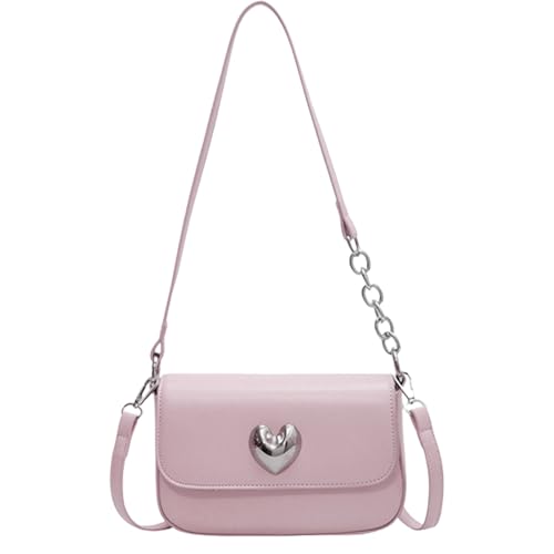 MALSSE Elegante kleine Umhängetasche, PU-Leder, Unterarmtaschen, Handtasche, Damen, Luxus-Schultertasche, Handy-Geldbörse für den täglichen Gebrauch, kleine quadratische Tasche, violett, One Size MALSSE Elegante kleine Umhängetasche, PU-Leder, Unterarmtaschen, Handtasche, Damen, Luxus-Schultertasche, Handy-Geldbörse für den täglichen Gebrauch, kleine quadratische Tasche, violett, One Size von MALSSE