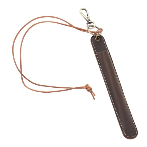 MALSSE Stiftetui, Füllfederhalter-Etui, einzelne Schutzhülle, PU-Leder, Stifteetui, Füllfederhalter, Stifthüllen, Organizer, CF von MALSSE