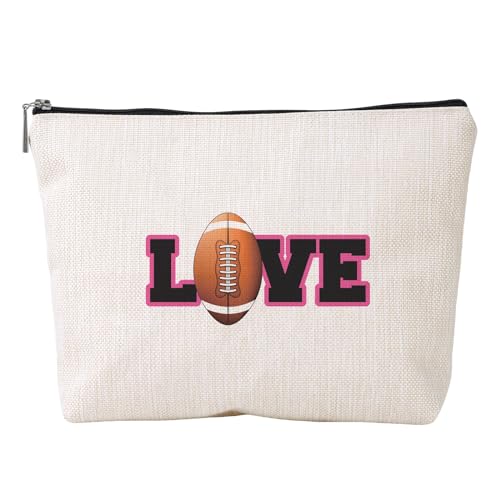Make-up-Tasche mit inspirierenden Buchstaben für Damen, Leinenimitat, Reise-Kosmetiktasche, Organizer, motivierendes Geschenk, Badezimmer, Kulturbeutel, Ymhzb3370, Mass Beauty von MALSSE