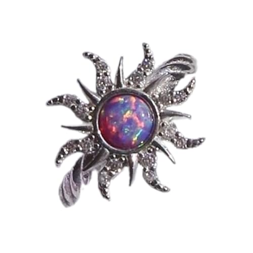 Moderner Anhänger, Party-Accessoire, einzigartiger geometrischer Zirkon-Anhänger, Halskette, Ohrringe, Ringe, Charm-Schmuck, Ornament-Zubehör für Frauen, Silver, Wie beschrieben, Wie beschrieben von MALSSE