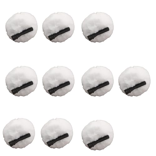 Modische weiße Haarspangen für Anime Cosplay Plüsch Entenschnabel Klammer Kopfschmuck Haarnadel für Damen und Mädchen, 10 Stück Modische weiße Haarspangen für Anime Cosplay Plüsch Entenschnabel Klammer Kopfschmuck Haarnadel für Damen und Mädchen, 10 Stück von MALSSE