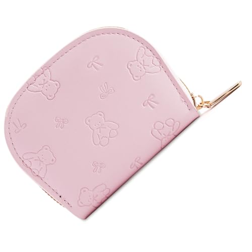 Stilvolle Geldbörse aus PU-Leder, organisiert für Karten, Münzen und Bargeld, leicht, praktisches Design, Aufbewahrungstasche, für den täglichen Gebrauch, leichte Brieftasche für Reisen, C, Mass von MALSSE