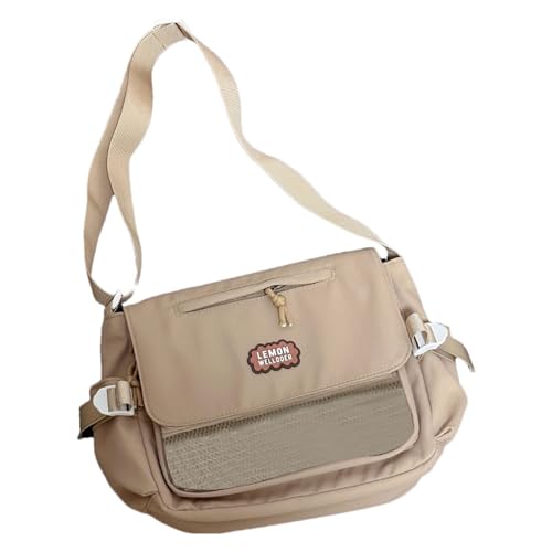 Transparente Damen-Umhängetasche, japanischer Stil, Umhängetasche, Student, Schule, Itabag, Messenger für Pin-Display, Itabag für Pin-Display, klare Schulter, japanische Umhängetasche, gelb, One Size Transparente Damen-Umhängetasche, japanischer Stil, Umhängetasche, Student, Schule, Itabag, Messenger für Pin-Display, Itabag für Pin-Display, klare Schulter, japanische Umhängetasche, gelb, One Size von MALSSE