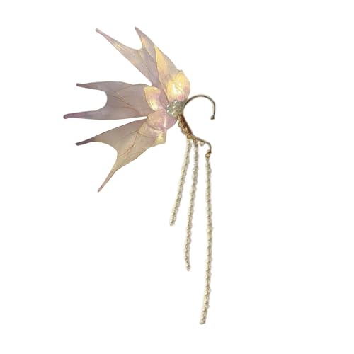 Zarte Ohrmanschette, stilvolle Manschette, eleganter Unisex-Clip, einzigartiges Accessoire, einzigartige Verzierungen, geeignet für Partys, stilvolle Ohrringe, Rechts, Wie beschrieben, Wie beschrieben von MALSSE