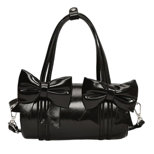 Zylindertasche im koreanischen Stil, für Damen, trendig, Unterarmtasche, Crossbody, schöne Schleifen, Kuriertasche, PU-Leder, koreanische Stile, Schulter für Damen, Unterarm, schöne Schleifen Zylindertasche im koreanischen Stil, für Damen, trendig, Unterarmtasche, Crossbody, schöne Schleifen, Kuriertasche, PU-Leder, koreanische Stile, Schulter für Damen, Unterarm, schöne Schleifen von MALSSE