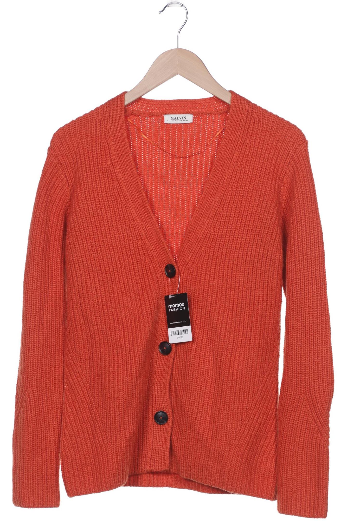 Malvin Damen Strickjacke, orange, Gr. 38 von MALVIN