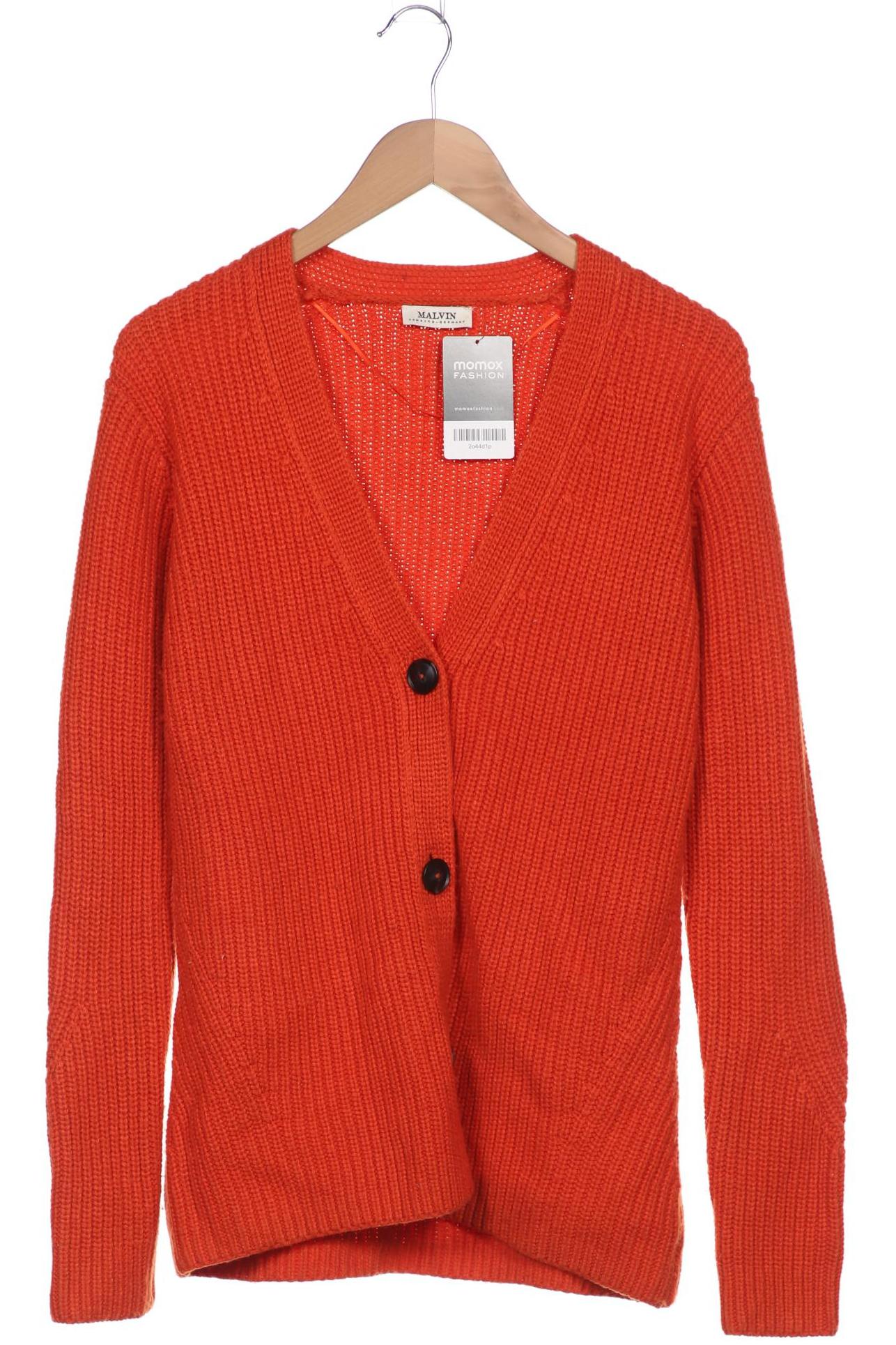 Malvin Damen Strickjacke, orange, Gr. 40 von MALVIN