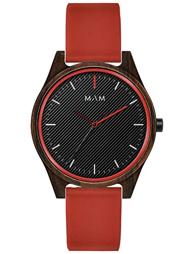 MAM Herren Analog-Digital Automatic Uhr mit Armband S0362030 von MAM