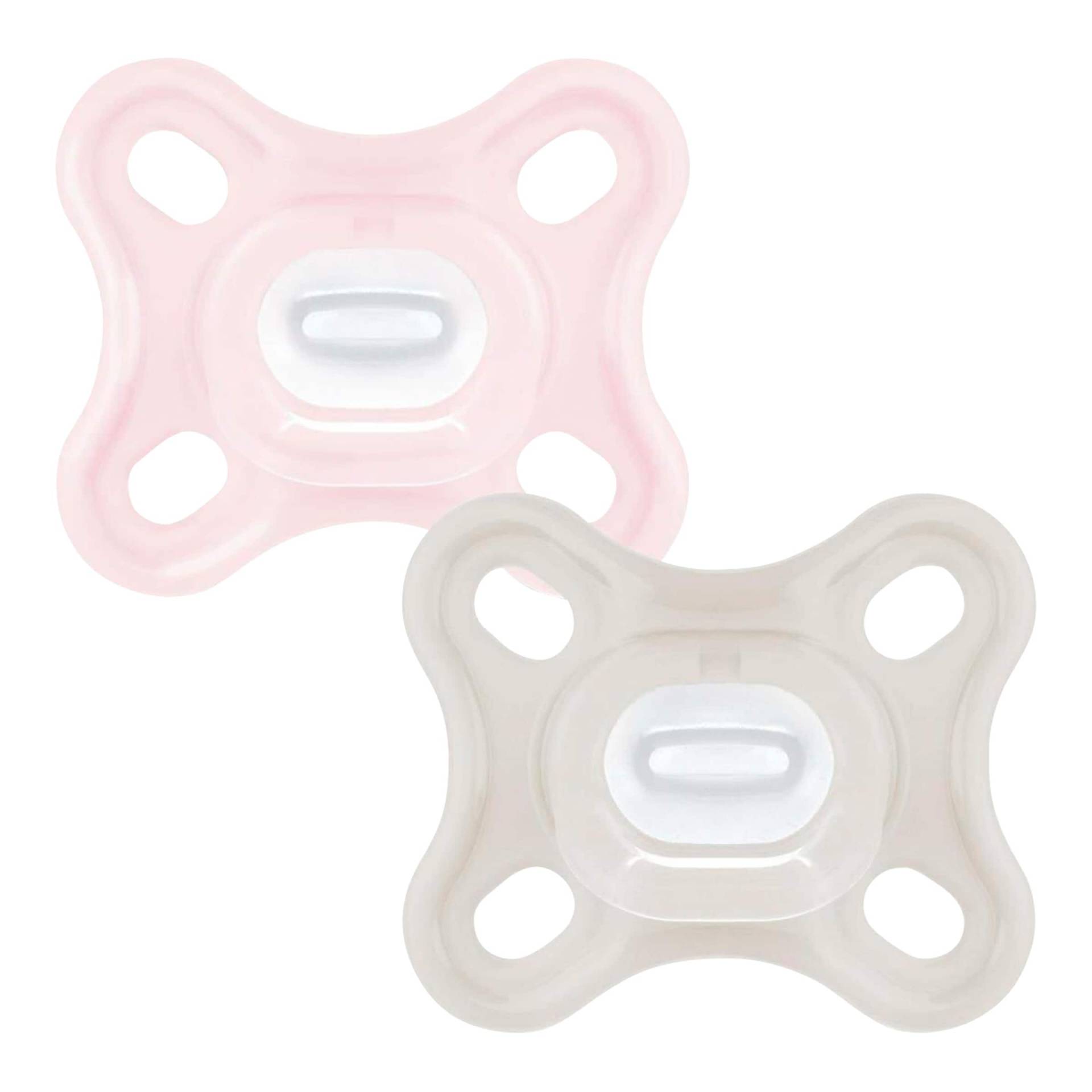 Mam 2er-Pack Schnuller Comfort Silikon 0-3M von MAM