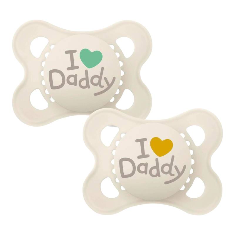 Mam 2er-Pack Schnuller Original Silikon, 0-6M von MAM