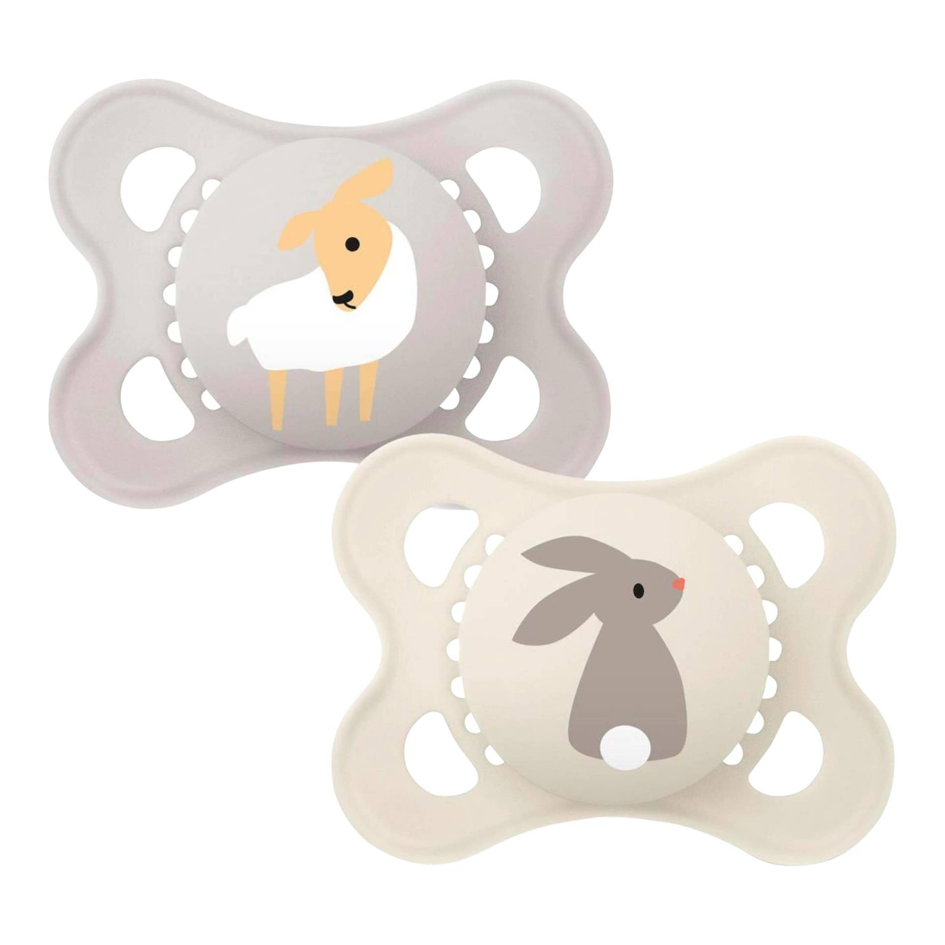 Mam 2er-Pack Schnuller Original Silikon, 0-6M von MAM