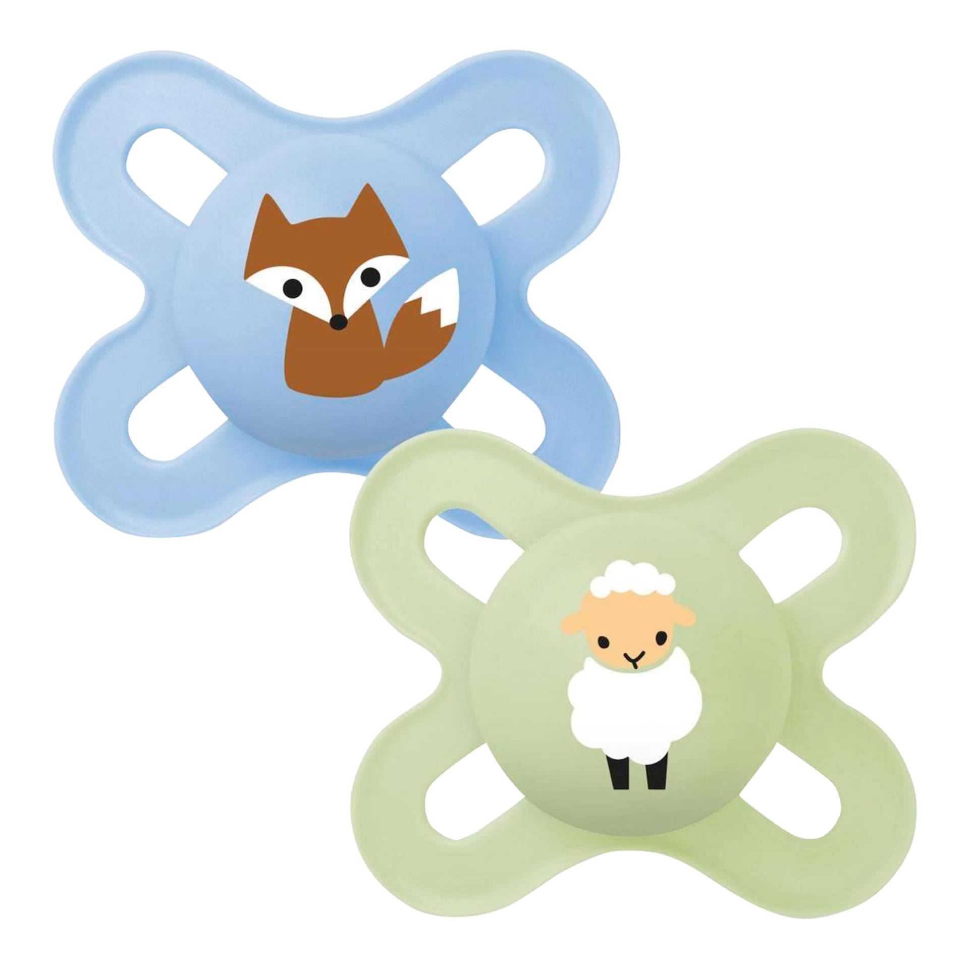 Mam 2er-Pack Schnuller Original Start Silikon, 0-2M von MAM