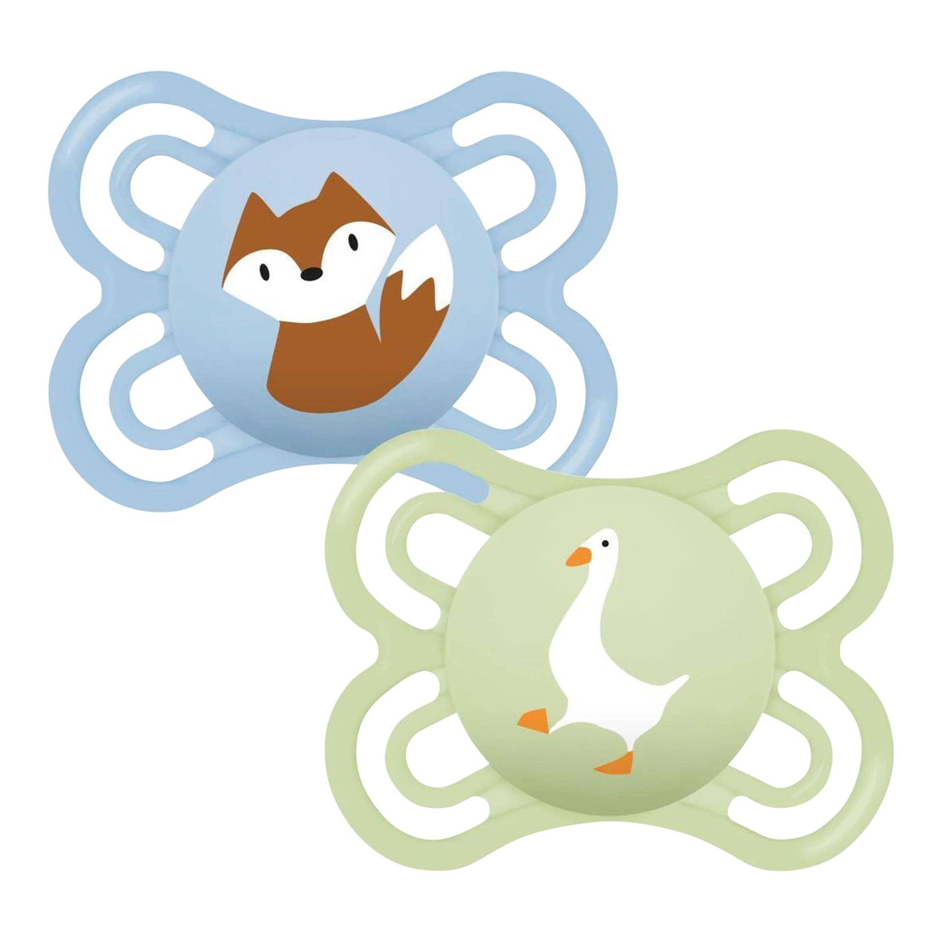 Mam 2er-Pack Schnuller Perfect Silikon, 0-6M von MAM