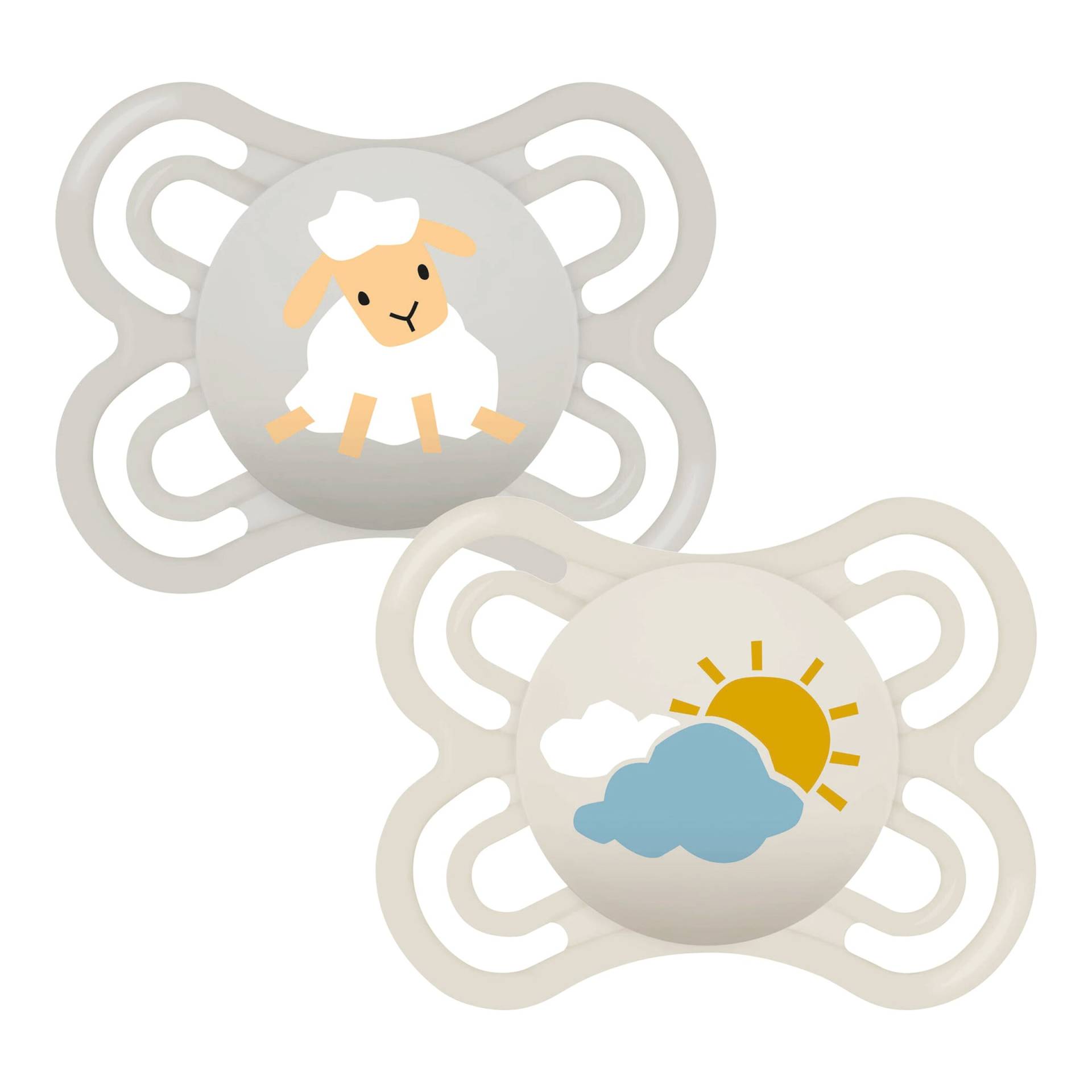Mam 2er-Pack Schnuller Perfect Silikon, 0-6M von MAM