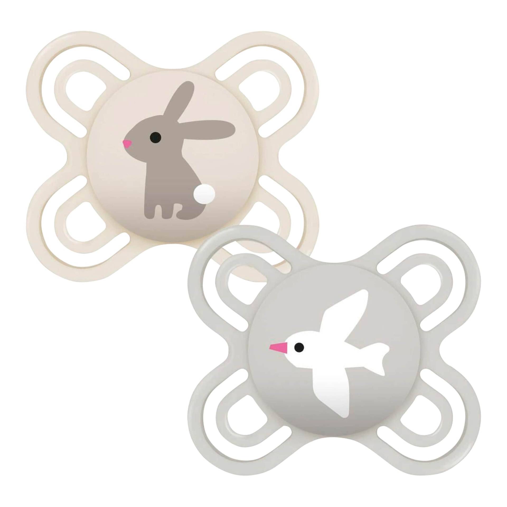 Mam 2er-Pack Schnuller Perfect Start Silikon, 0-2M von MAM
