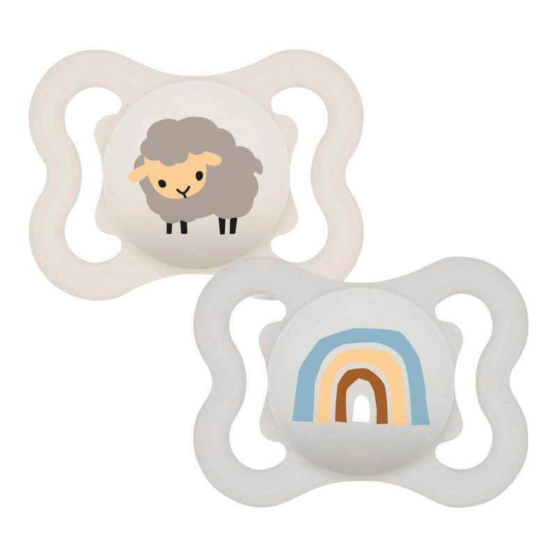 Mam 2er-Pack Schnuller Supreme Silikon, 0-6M von MAM