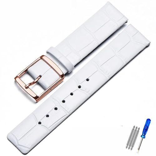 MAMA'S PEARL Lederarmband Passend For CK K2G211K2G231K2Y211K2Y231 Armband Mit Kettenschnalle For Herren Und Damen, 16 Mm, 18 Mm, 20 Mm, 22 Mm Armband(Purple Green,18mm) von MAMA'S PEARL