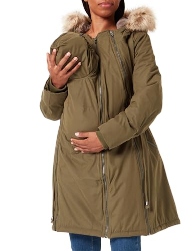 MAMA.LICIOUS Damen MLAMY Padded Jacket 3IN1 A. Jacke, Grün, M von MAMA.LICIOUS