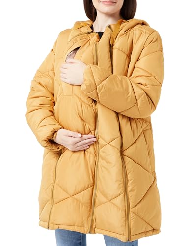 MAMA.LICIOUS Damen MLNEWCHARLOT BW 3IN1 Padded Coat A. Jacke, Gelb, L von MAMA.LICIOUS