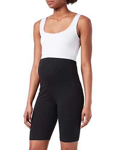 MAMA.LICIOUS Damen MLSANNI JRS BIKERSHORTS 2-P A. E. NOOS Radlershorts, Black/Pack:Black, L von MAMA.LICIOUS