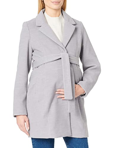 MAMA.LICIOUS Women's MLDAISY Coat A. Mantel, Medium Grey Melange, XL von MAMA.LICIOUS