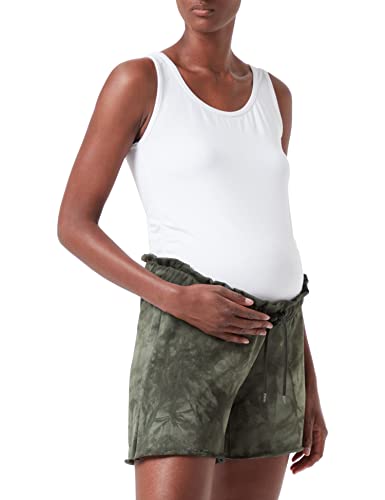 MAMALICIOUS Damen Mlhama Jrs Shorts, Olivine/Detail:tie Dye, M von MAMALICIOUS