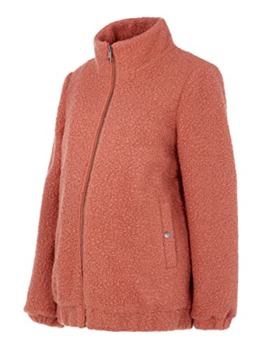 MAMA.LICIOUS Women's MLPETRA 2IN1 Boucle Jacket A. Jacke, Aragon, XL von MAMA.LICIOUS