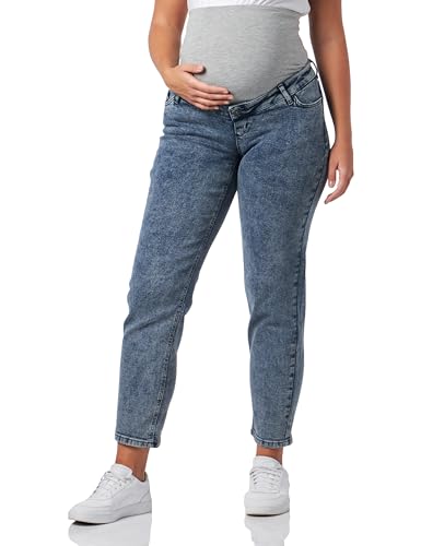 MAMALICIOUS Damen Mlolivia Regular 7/8 Jeans A., Blau, 27W / 32L von MAMA.LICIOUS